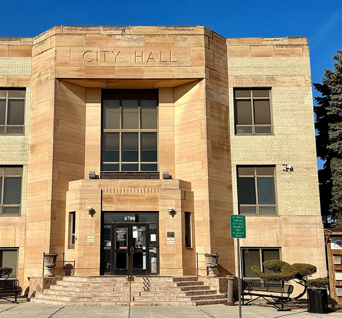 Berwyn City Hall in Berwyn, Illinois